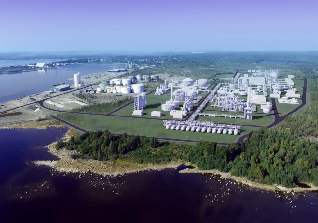 SkyKraft anläggning